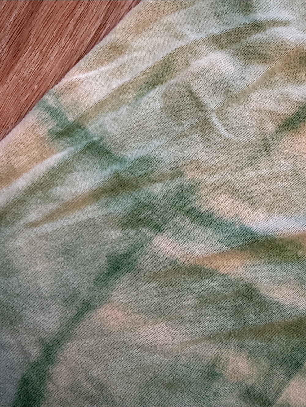Free People Green Tie-Dye Crochet Halter Tank Top - Picture 3 of 9